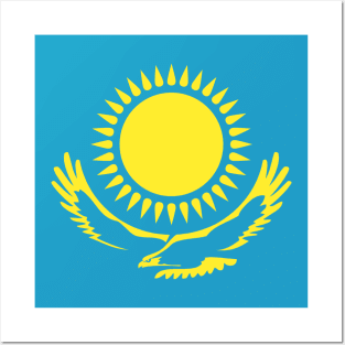 Kazakhstan Flag - Borat Posters and Art